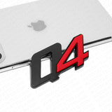 For Maserati Ghibli Quattroporte Q4 Black Trunk Lid Nameplate Logo Emblem Badges