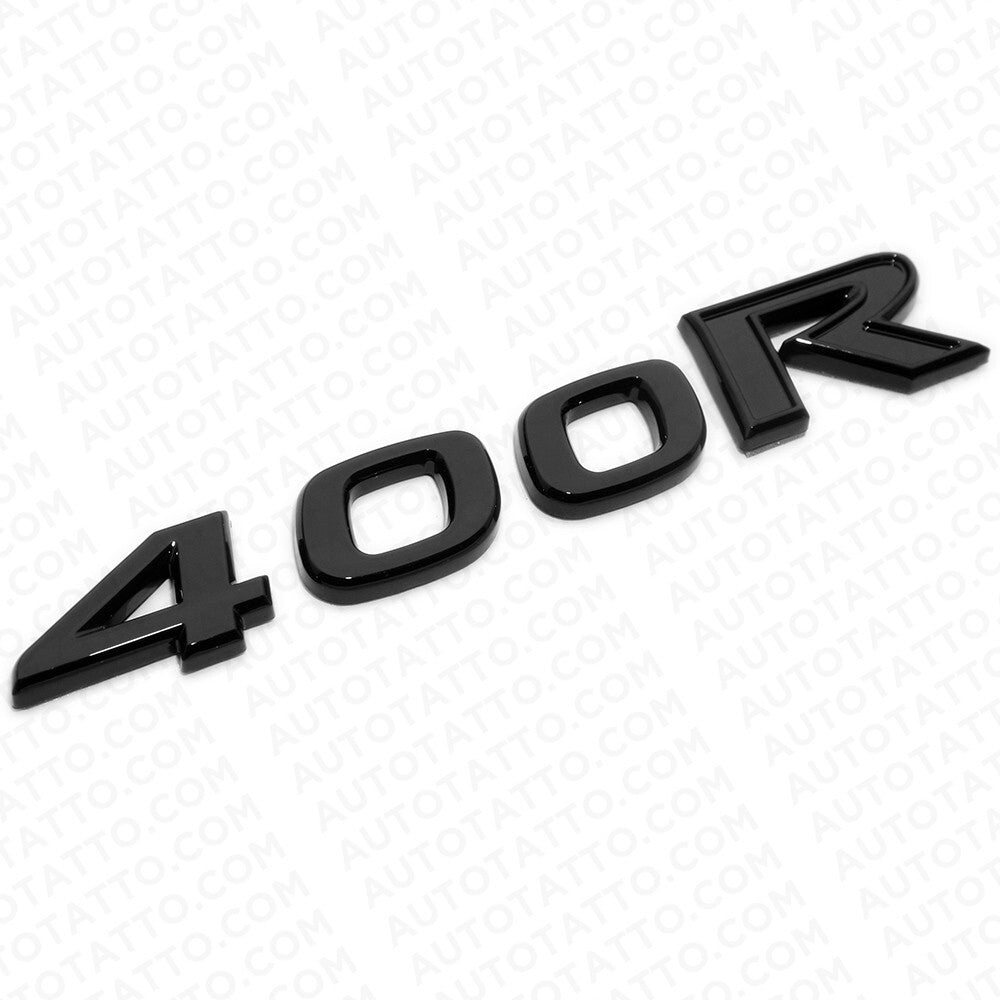 For Nissan Infiniti 400R Rear Trunk Lid Badge Emblem Nameplate Blackout Sport