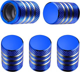 5 Pack Tire Valve Stem Caps Cover Universal Fit for Auto Car Truck Multi- Color