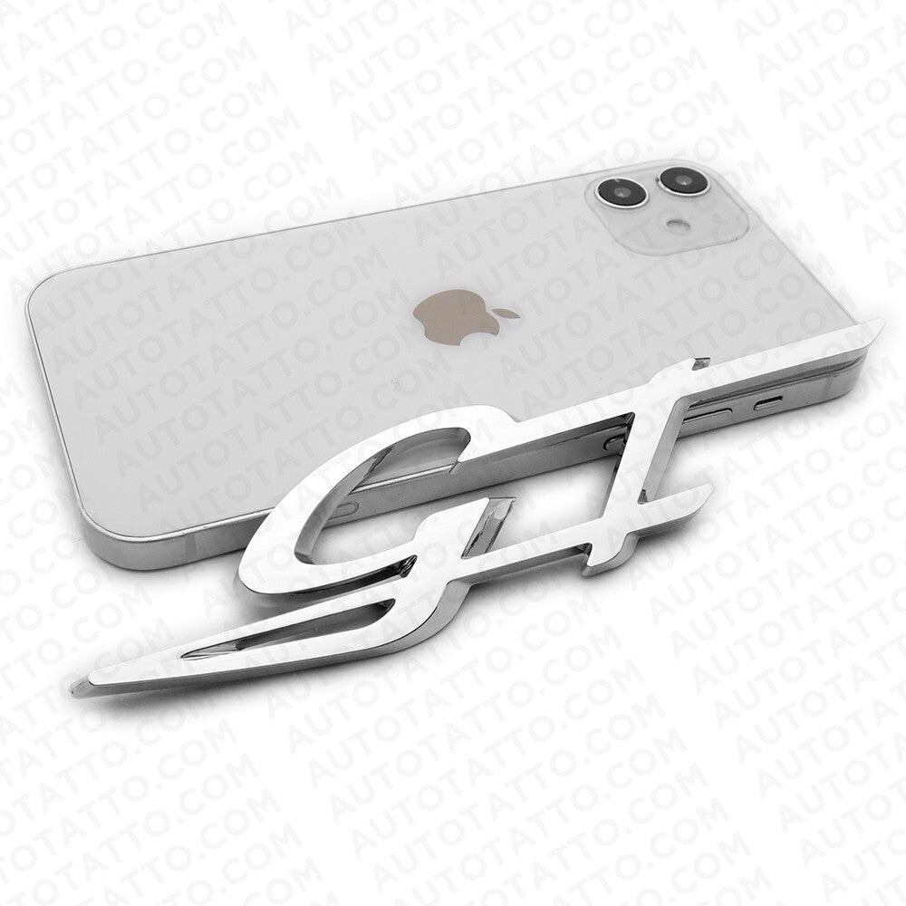 Maserati Ghibli Levante Grecale Front Side Fender Logo GT Emblem Badge Chrome