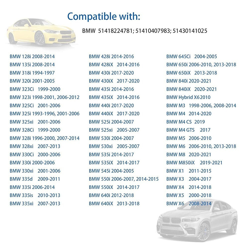 20x Door Panel Clip Gradient BMW E46 E90 E91 E36 E92 E93 E60 E63 E64 51418224781