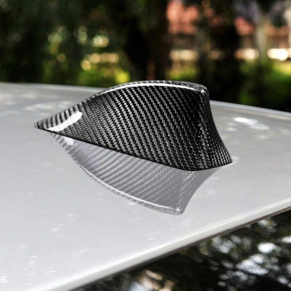 Real Carbon Fiber Antenna Roof Shark Fin Cap Cover BMW M5 F01 F02 F10 F11 F18