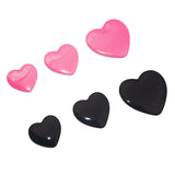 Universal 3D Fashion Metal Heart and Stars Car Decal Sticker for Auto Decoration