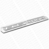 19-23 GMC Sierra Elevation Rear Bed Tailgate Nameplate Badge Emblem OEM Chrome