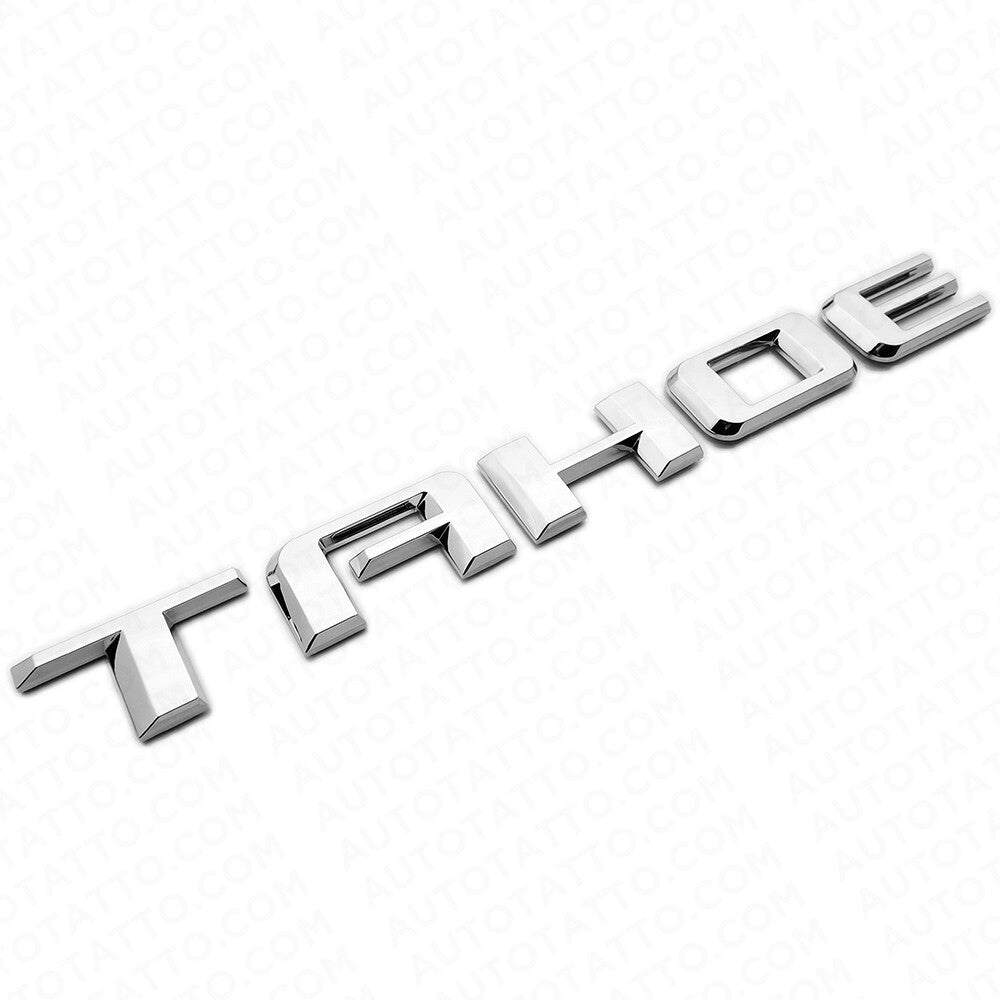 2021+ Chevy Tahoe Liftgate Nameplate Badge Letter Logo Emblem RST OEM Chrome