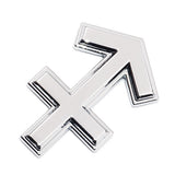 Universal 3D Fashion Metal 12 Constellations Car Decal Sticker Auto Decoration