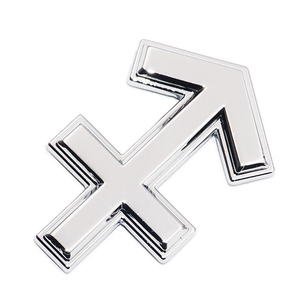 Universal 3D Fashion Metal 12 Constellations Car Decal Sticker Auto Decoration