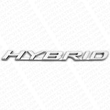 Lexus 15-21 "HYBRID" Rear Door NX 300 300H Nameplate Letter Badge Emblem Chrome
