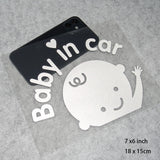 Baby On Board Sticker Decal Kid Baby In Car Rear Truck Liftgate Windows Decorate