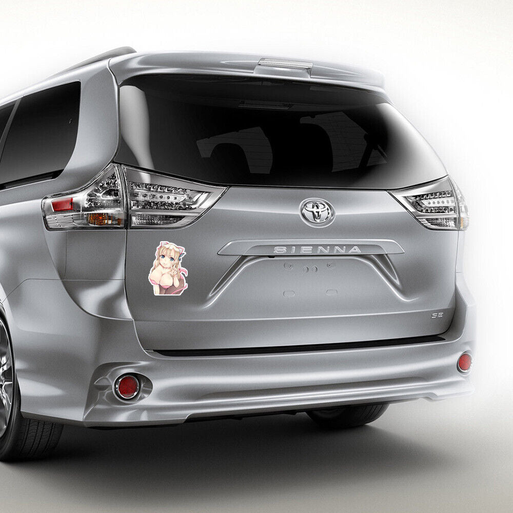 Anime Cartoon Sexy Lady Bikini Body Sticker Decal Home Car Door Window Decorate