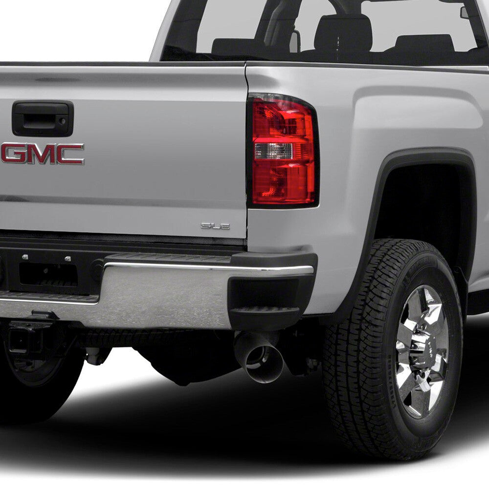 GMC SLE Tailgate Liftgate Door Letter Nameplate Emblem Logo Badge Gloss Black