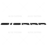 19-21 GMC Sierra with Denali Tailgate Logo Emblem Pickup Badge Nameplate Black