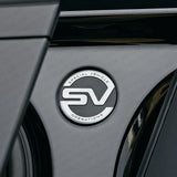 Fashion Zinc Alloy SV Sepecial Vehicle Operations Car Door Decal Badge Sticker