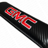 GMC Sport Carbon Car Seat Belt Cover Safety Shoulder Strap Cushion Pad Harness