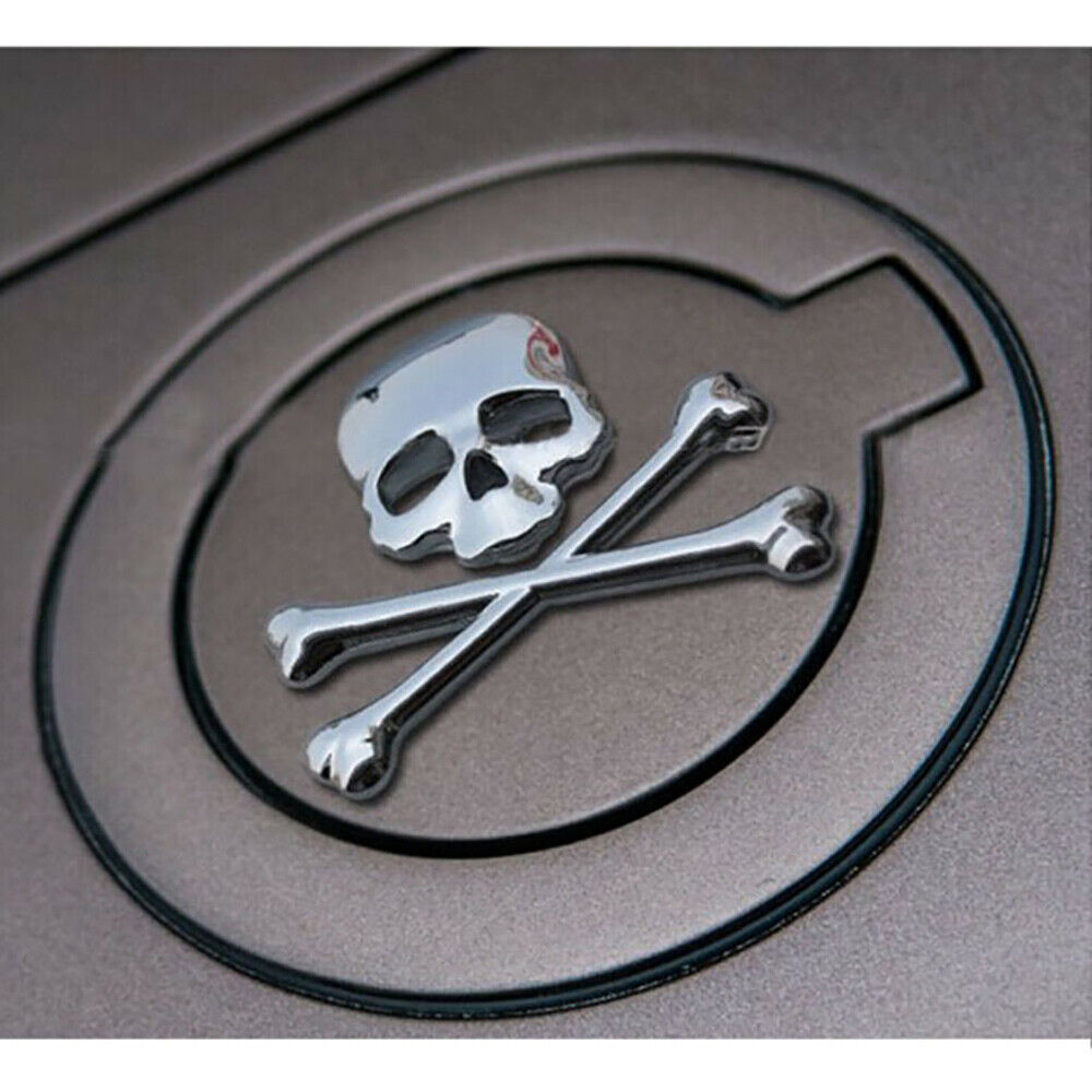 Universal 3D Fashion Metal Skull and Ghost Car Decal Sticker Auto Decoration