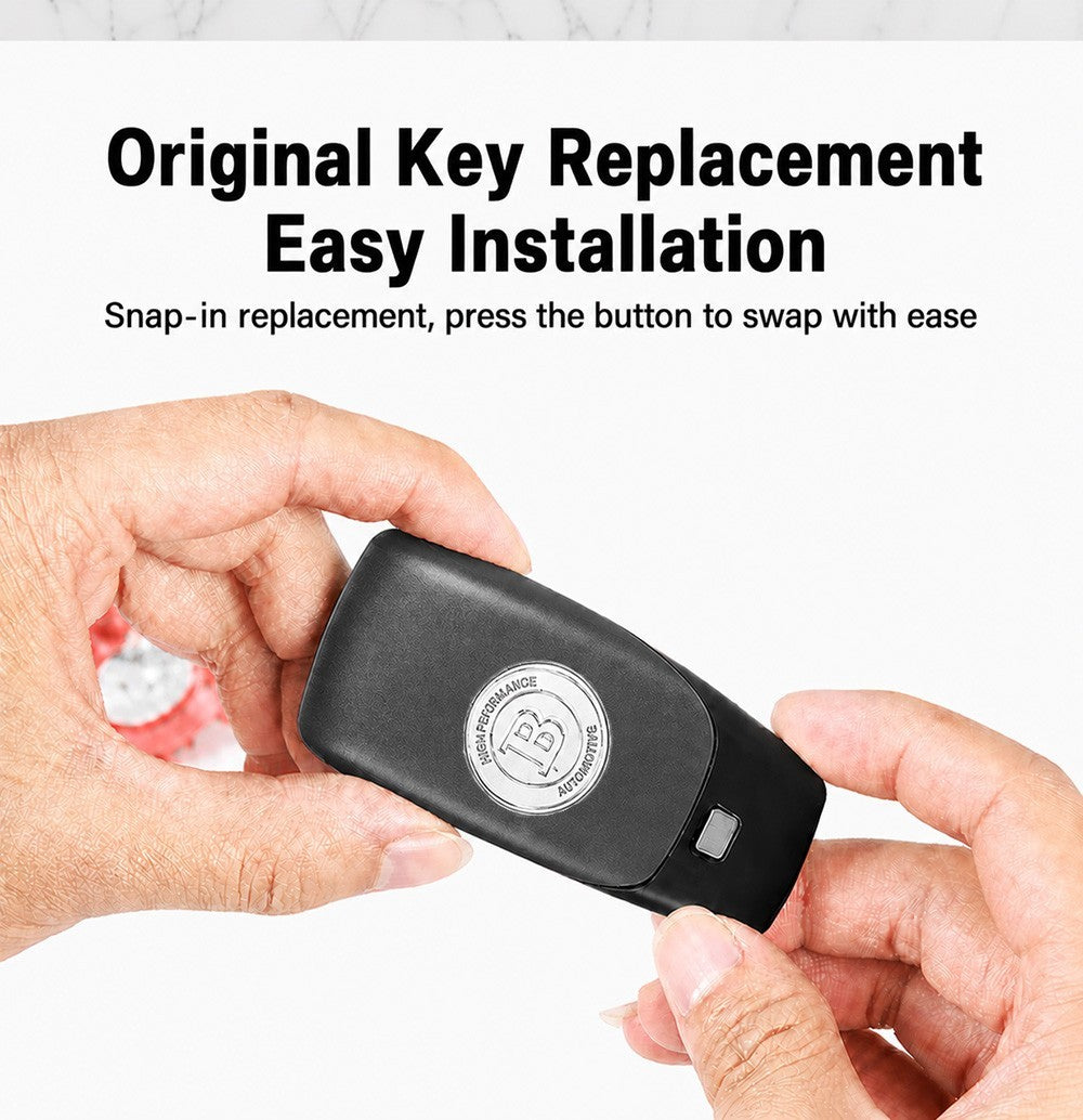 Remote Smart Key Back Cover Shell Case For Mercedes Benz 16-21 AMG A C E S-Class