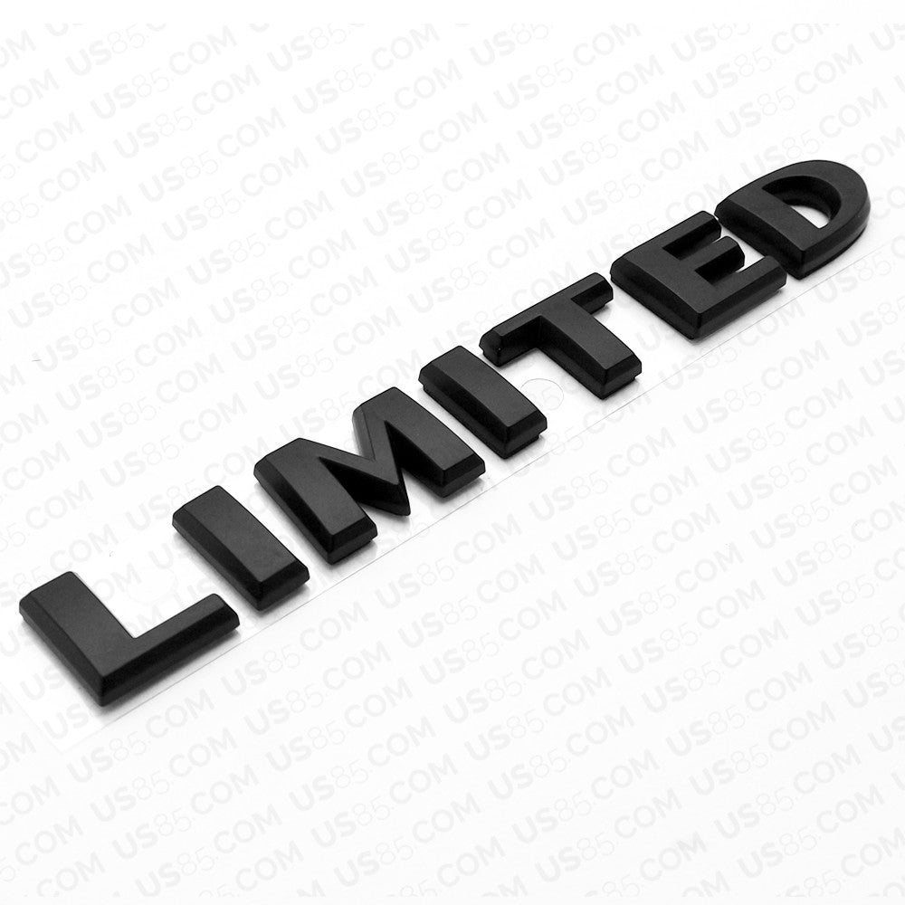 Universal OEM ABS Matte Black Limited Liftgate Logo Emblem For Mopar Truck SUV