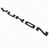 2021+ GMC Yukon Rear Liftgate Nameplate Letter Badge Emblem AT4 XL Gloss Black