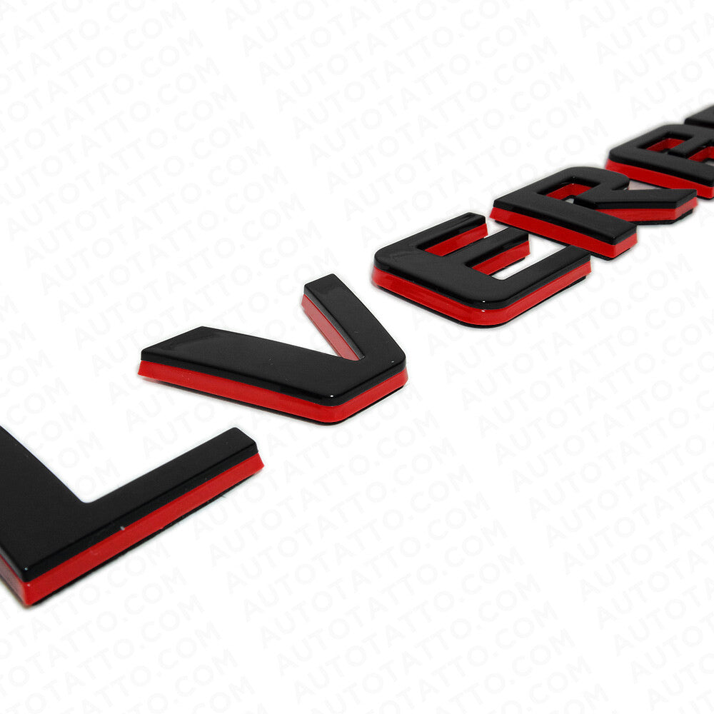 2x For Chevy Redline Silverado Fender Tailgate Logo Nameplates Letter 3D Emblem