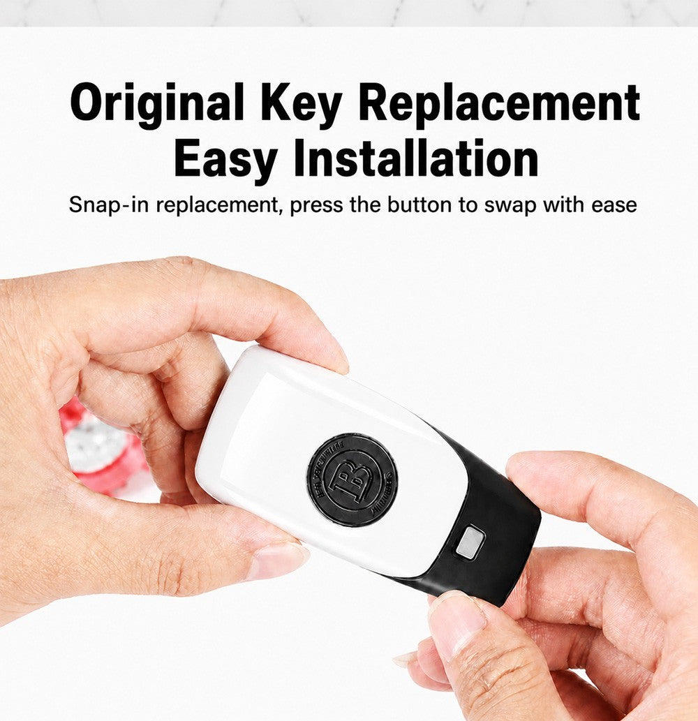 Remote Smart Key Back Cover Shell Case For Mercedes Benz 16-21 AMG A C E S-Class