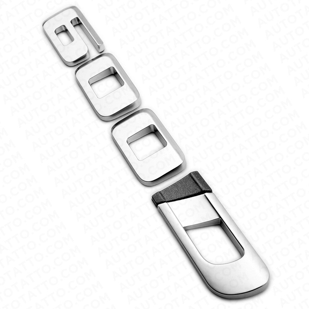 For Cadillac Escalade 600D Silver Rear Liftgate Nameplate Emblem Badge