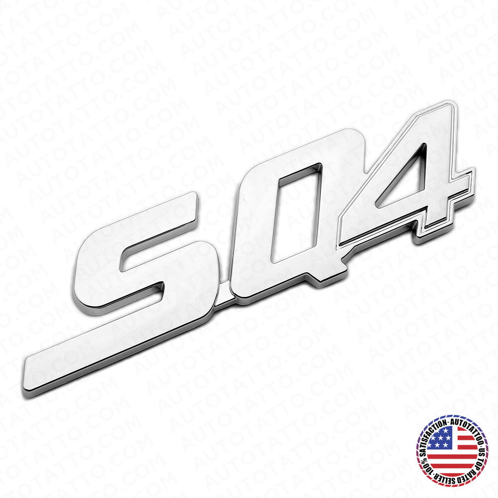 For Maserati Ghibli Quattroporte SQ4 Chrome Trunk Lid Nameplate Emblem Badges