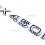 Lexus Liftgate OEM Chrome RX 450h Letter Logo Badge Car Emblem Replace F-Sport