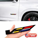 Gloss Black Front Door Plate 2023-2026 Cadillac Escalade V Sport Emblem Badge