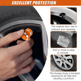 4pcs Universal Car Tire Wheel Valve Stem Caps Hex Design Dust Cover Accessories