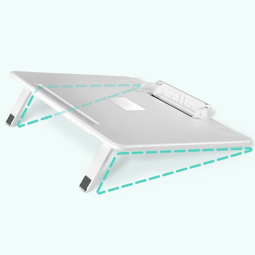 Genion Everywhere Lap Desk Portable Foldable Notebook Table Stand Bed Tray Pad