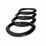 12-18 Audi A7 S7 RS7 Rear Liftgate Trunk Sign Logo Ring Badge Emblem Matte Black