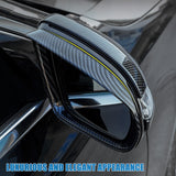 Benz C E S GLC GLB GLA Class W205 W213 Rearview Mirror Rain Shield Carbon Fiber