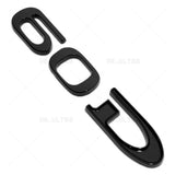 Tesla Rear Liftgate Lid Model 60D Nameplate Logo Badge Emblem Sport Gloss Black