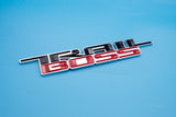 1 x Black Red 2000-2024 Silverado Z71 Trailboss Emblem Badge Nameplate