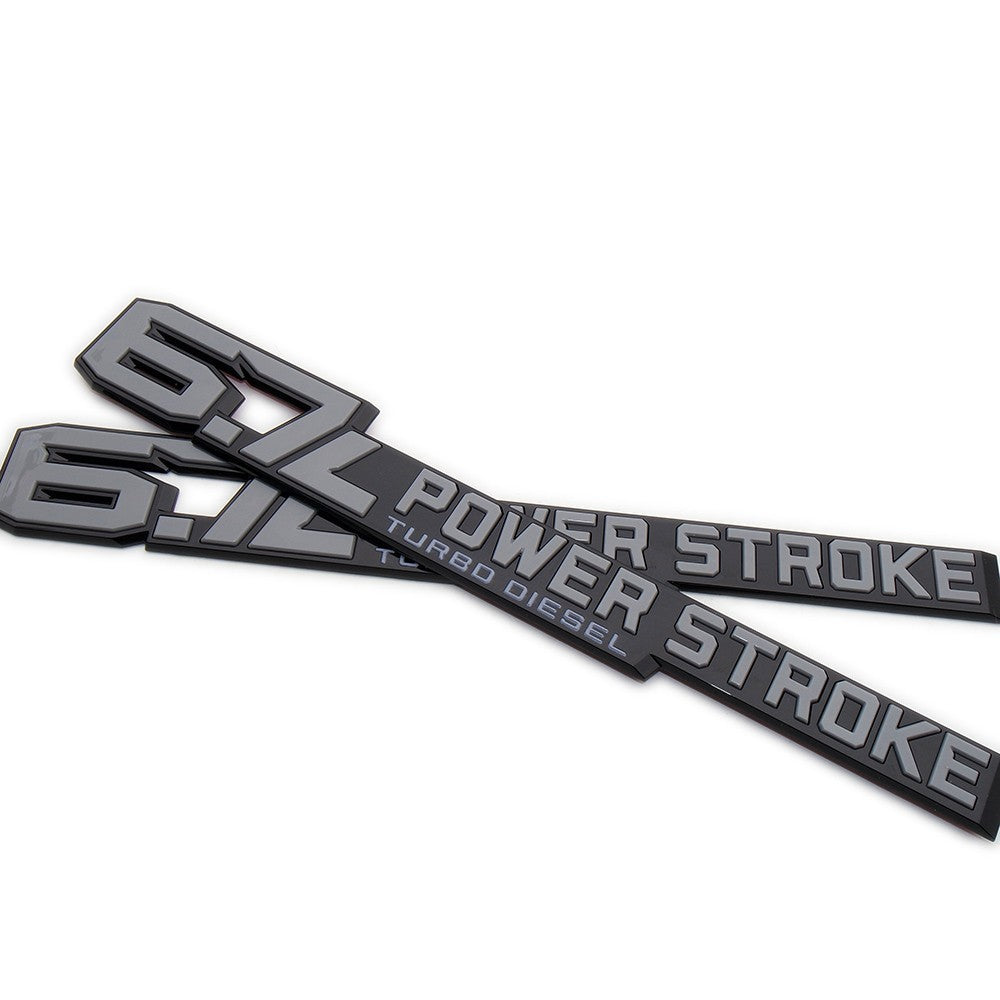 For 23-24-25 Super-Duty F-250 350 450 6.7L Power Stroke Diesel Door Emblem