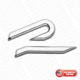 VW Golf R MK8 Lettering Chrome Tailgate Rear Logo Badge Nameplate Emblem Sport