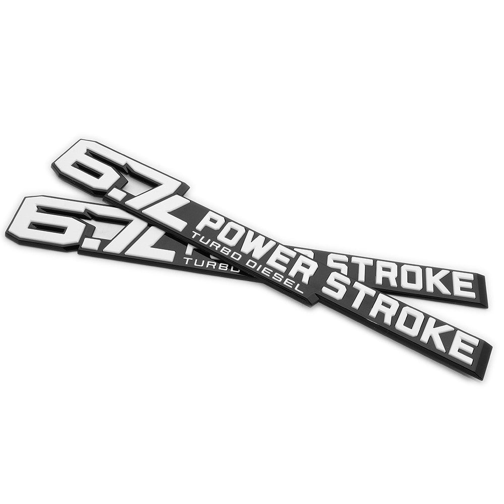 For 23-24-25 Super-Duty F-250 350 450 6.7L Power Stroke Diesel Door Emblem