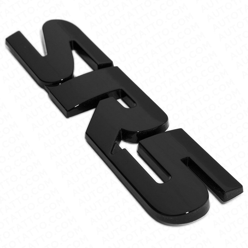 Gloss Black Tacoma 4 Runner TRD Pro SR5 Emblem Side Rear Door Tailgate Badge