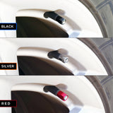 Hex For Red Toyota Emblem Car Wheels Tire Air Valve Caps Stem Dust Cover Sport