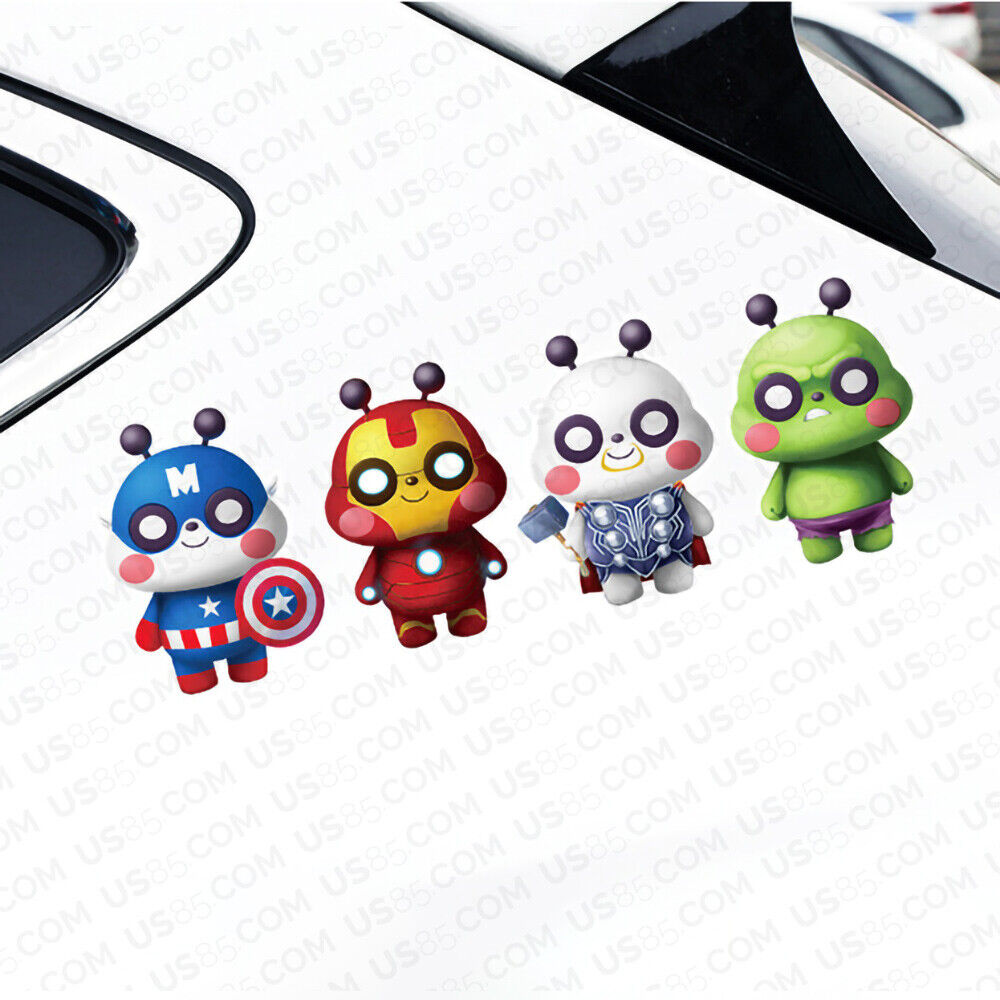 Fashion 3D Creative Waterproof Car Sticker for Auto Scratch Cover or Decoration
