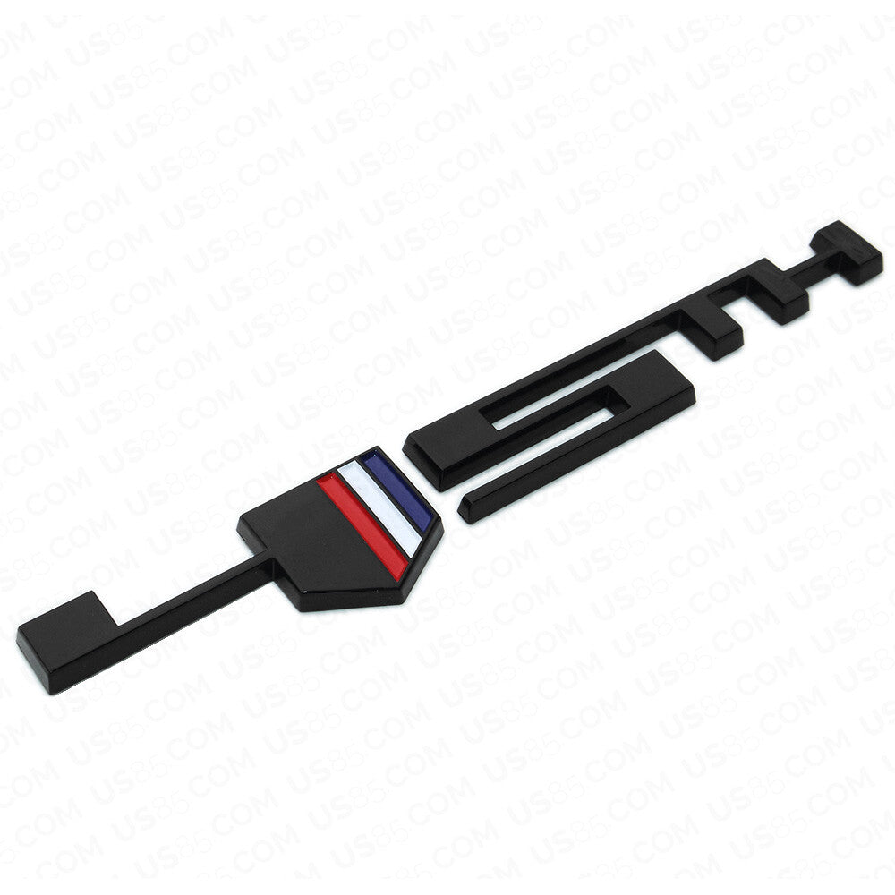 For Chevrolet Camaro 45TH Anniversary Fender Badge Sport Adhesive Emblem Black