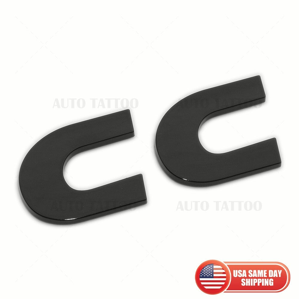 09-17 Volkswagen CC Rear Truck Lid Nmaeplate Badge Emblem Black