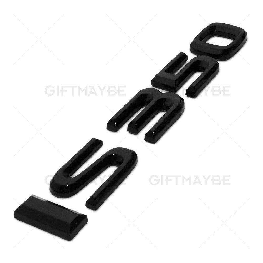 Lexus Trunk Lid Gloss Black IS 350 Letter Logo Badge Decal Emblem Car F-Sport