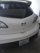 Universal Mazda 3D ABS Gloss Black Bat Batman Style Logo Emblem Badge Sticker