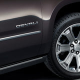 2x Denali Door Tailgate Letter Nameplate Emblem SUV HD Badge GMC 3D HD Chrome