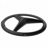 Mercedes-Benz Carbon Fiber Grille Emblem Star Overlay Badge A C E CLA GLK GL ML