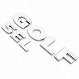 2015-2021 Volkswagen Rear Liftgate Golf SEL Nameplate Emblem Badge Chrome