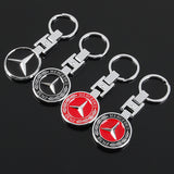 Mercedes-Benz AMG Edition Sport Car Home Key Fob Keychain Ring Nameplate Gift