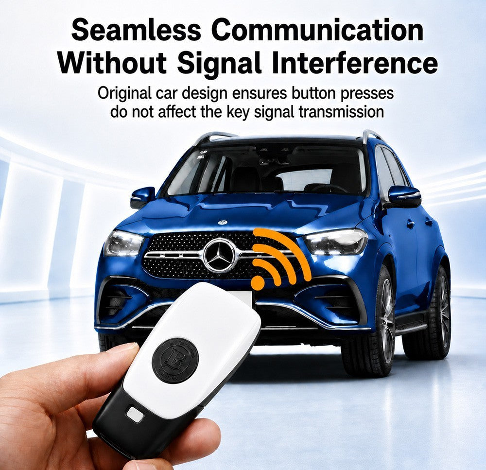 Remote Smart Key Back Cover Shell Case For Mercedes Benz 16-21 AMG A C E S-Class