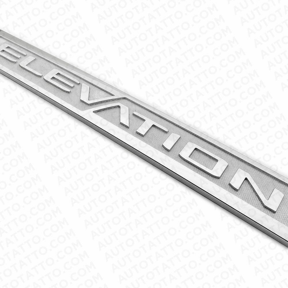 19-23 GMC Sierra Elevation Rear Bed Tailgate Nameplate Badge Emblem OEM Chrome